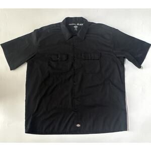 Dickies FLEX Button Down Shirt Mens‎ 2XL Outdoor Workwear Skater Y2K